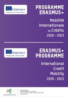 Programme ERASMUS+ mobilité interne de crédits 2020-2023